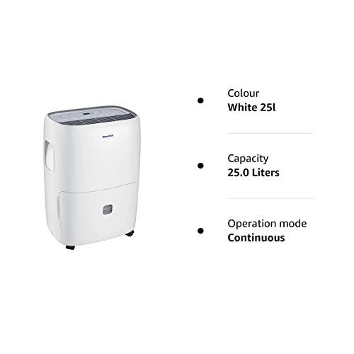 Newentor Low Energy Dehumidifier 25L/24H 330W