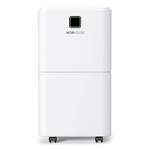 MONHOUSE 12L/Day Digital Dehumidifier - Sleep Mode