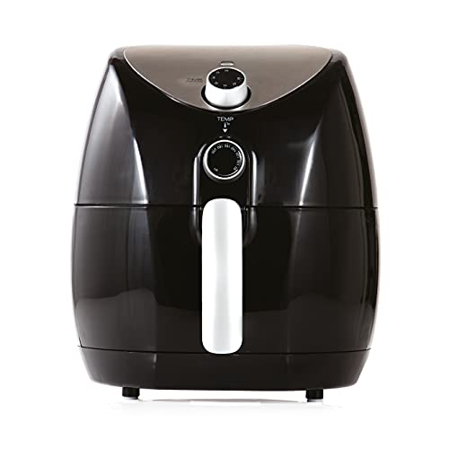 Tower T17021 Family Size Air Fryer with Rapid Air Circulation, 60-Minute Timer, 4.3L, 1500W, Black