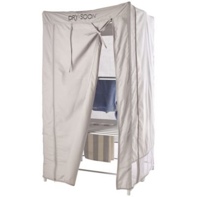 Dry:Soon Deluxe 3-Tier Heated Clothes Airer & Cover Pack