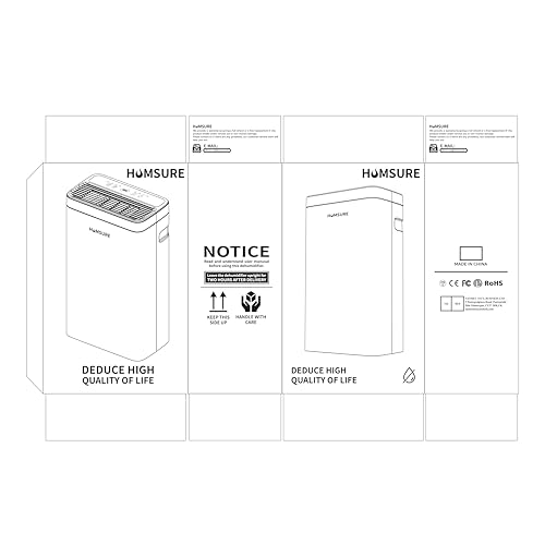 HUMSURE Dehumidifier 16L, Dehumidifiers for Home