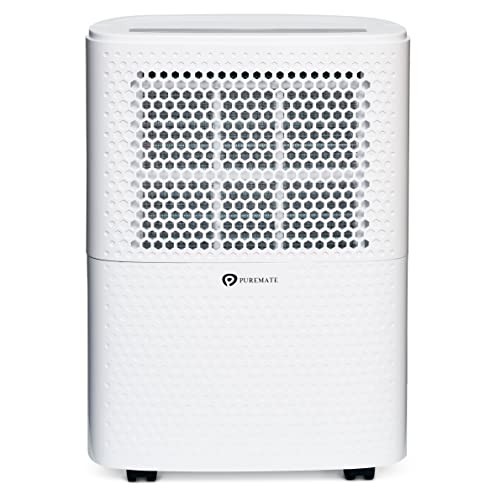 PureMate 12L/Day Dehumidifier with Air Purifier, Digital Humidity Display