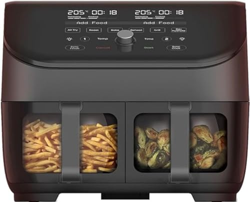 Instant Vortex Plus Dual Air Fryer with Large Double Air Frying Drawers