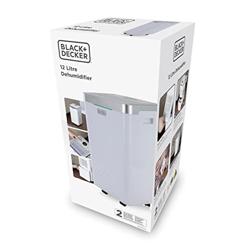 BLACK+DECKER BXEH60003GB 12 Litre Dehumidifier