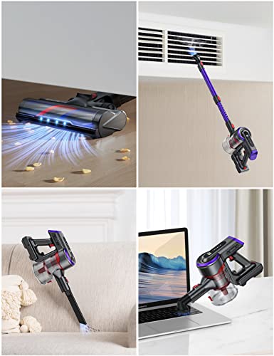 BuTure Cordless Vacuum Cleaner, 33 Kpa Powerful Stick Vacuum