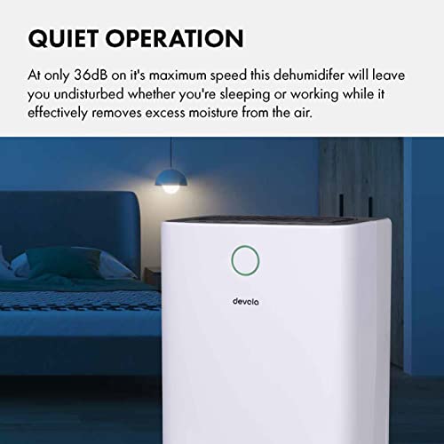 Devola 12L/day Low Energy Dehumidifier