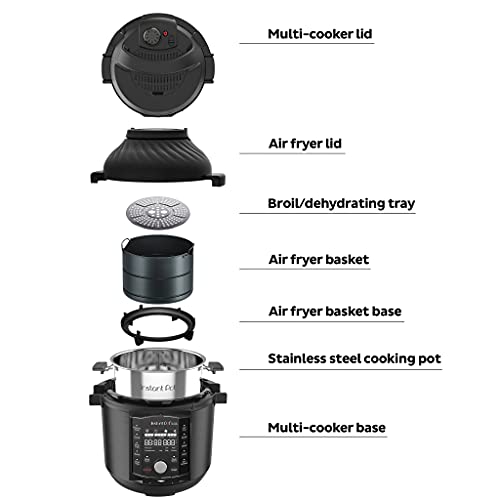 Instant Pot Pro Crisp 11-in-1 Electric Multi Cooker - Pressure Cooker