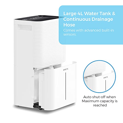 Ometa 20L/25L Dual Dehumidifier Air Purifier with HEPA Filter & IONISER