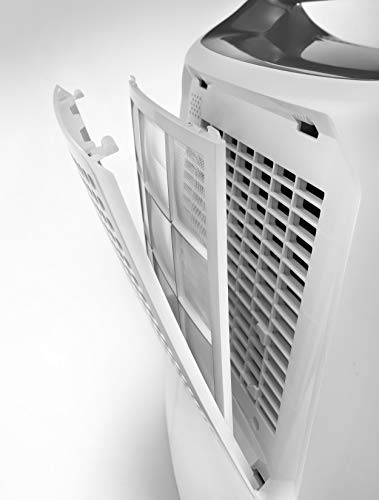 DeLonghi 0148512201 De'Longhi DEX212F Dehumidifier, White, 300 W, 12 liters