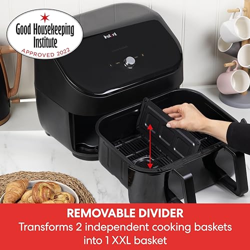 Instant VersaZone Dual Air Fryer comes with XXL Single and Double