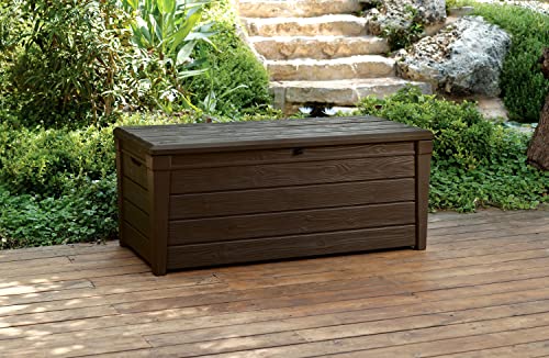 Keter Brightwood 454L Outdoor 60% recycled Garden Furniture Storage