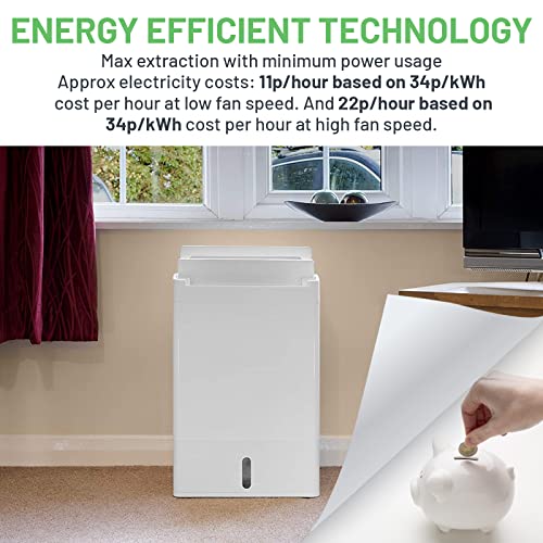 Meaco Air Dehumidifier DD8L Zambezi - Desiccant Energy Saving Dehumidifier