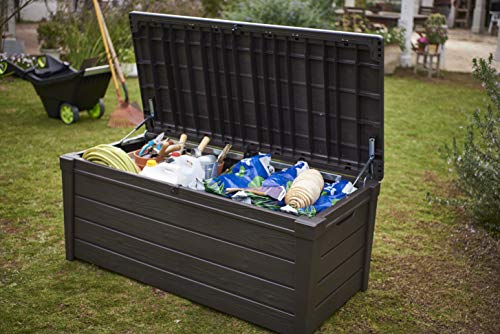 Keter Brightwood 454L Outdoor 60% recycled Garden Furniture Storage