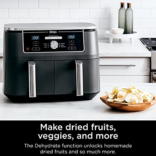 Ninja DZ401 Foodi 10 Quart 6-in-1 DualZone XL 2-Basket Air Fryer