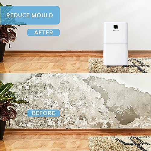 MONHOUSE 12L/Day Digital Dehumidifier - Sleep Mode