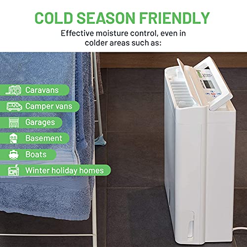 Meaco Air Dehumidifier DD8L Zambezi - Desiccant Energy Saving Dehumidifier