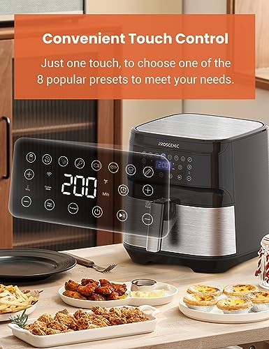 Proscenic T21 Air Fryer, 5.5L Air Fryers for Home Use