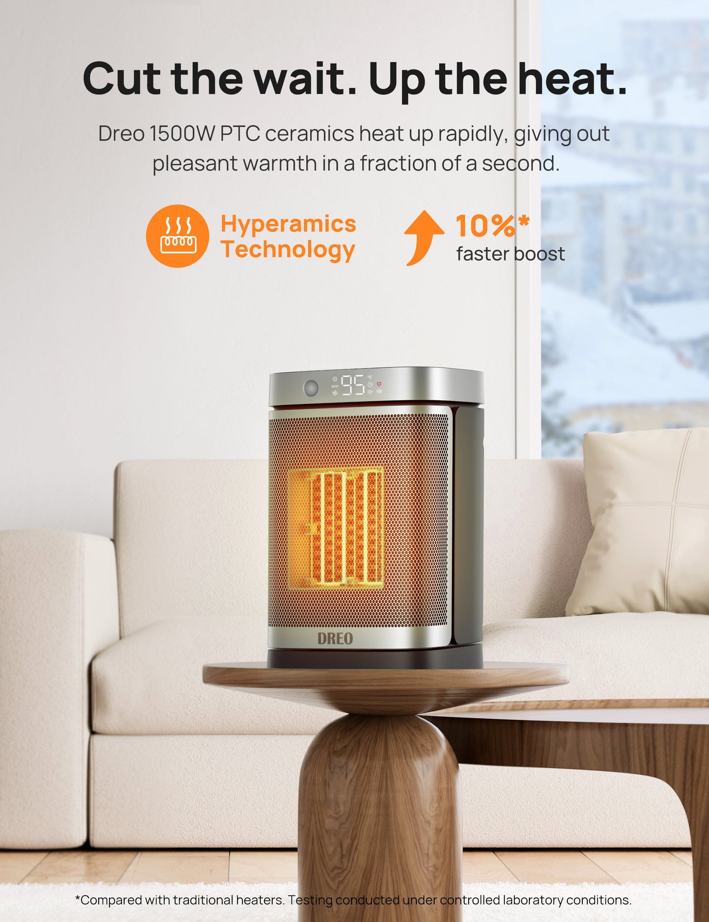 Space Heater Atom One with Motion Sensor