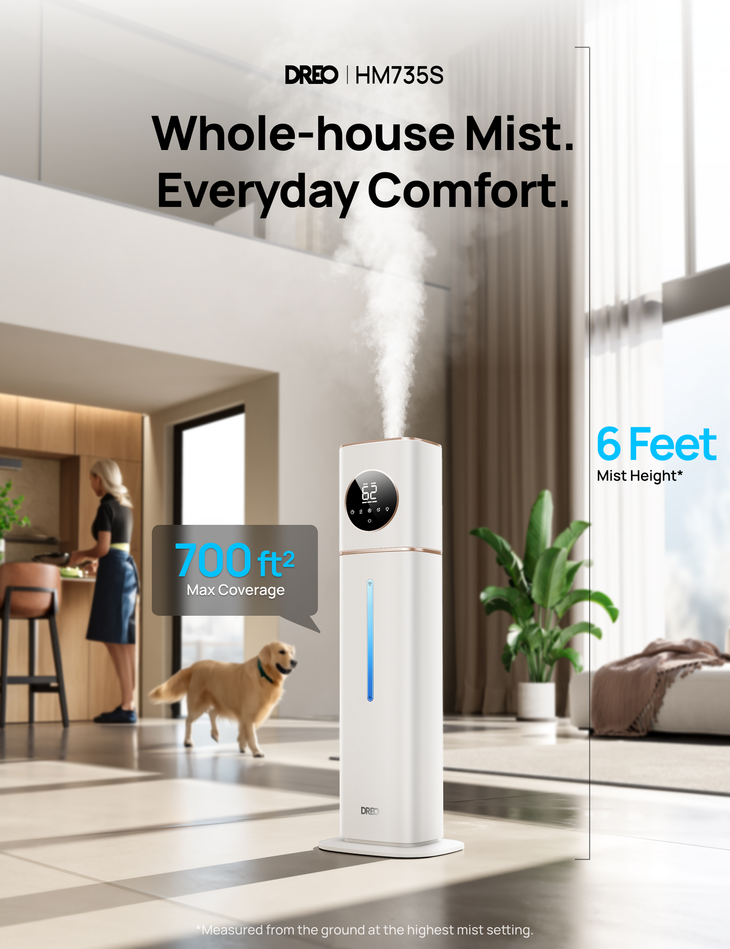 Space Heater Solaris 718 & Smart Humidifier HM735S