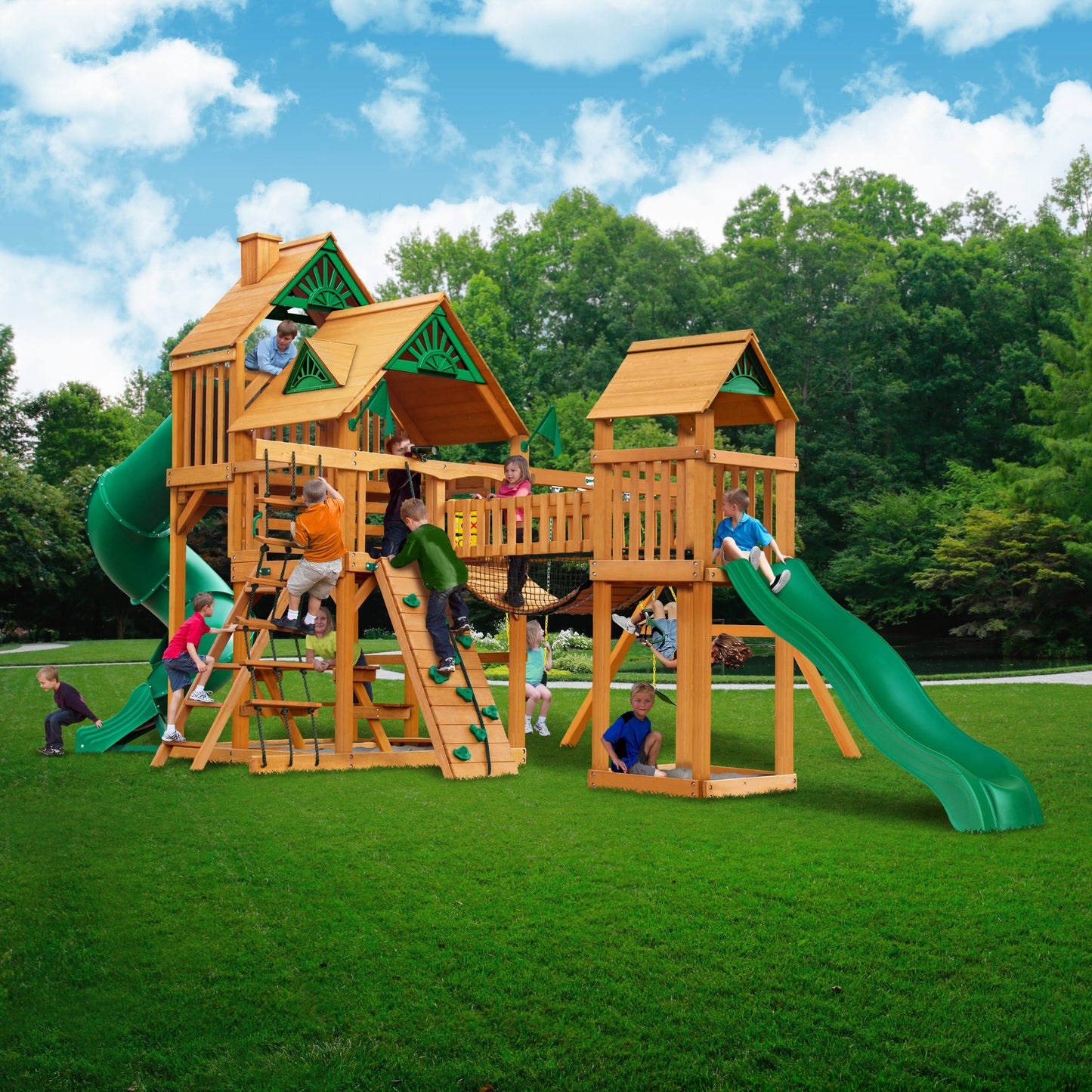 Gorilla Playsets Treasure Trove Swing Set