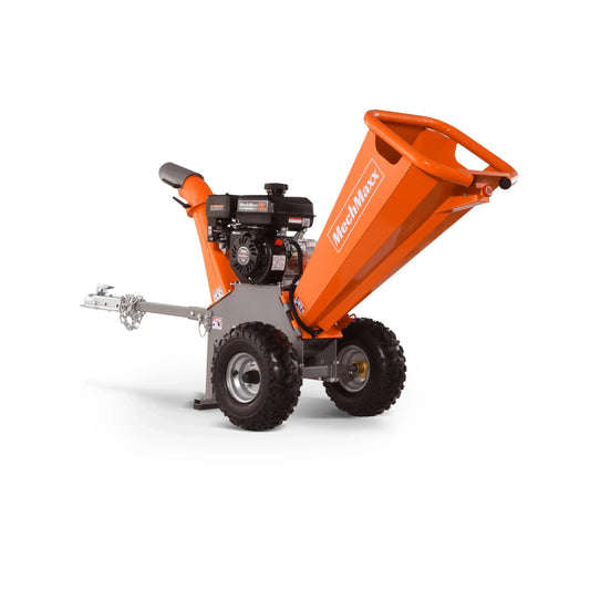 4 inch Rato 212cc 7hp Gas Engine Powered Wood Chipper with Towbar; Model GS650