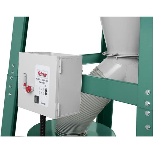 Grizzly 10 HP 3-Phase Cyclone Dust Collector