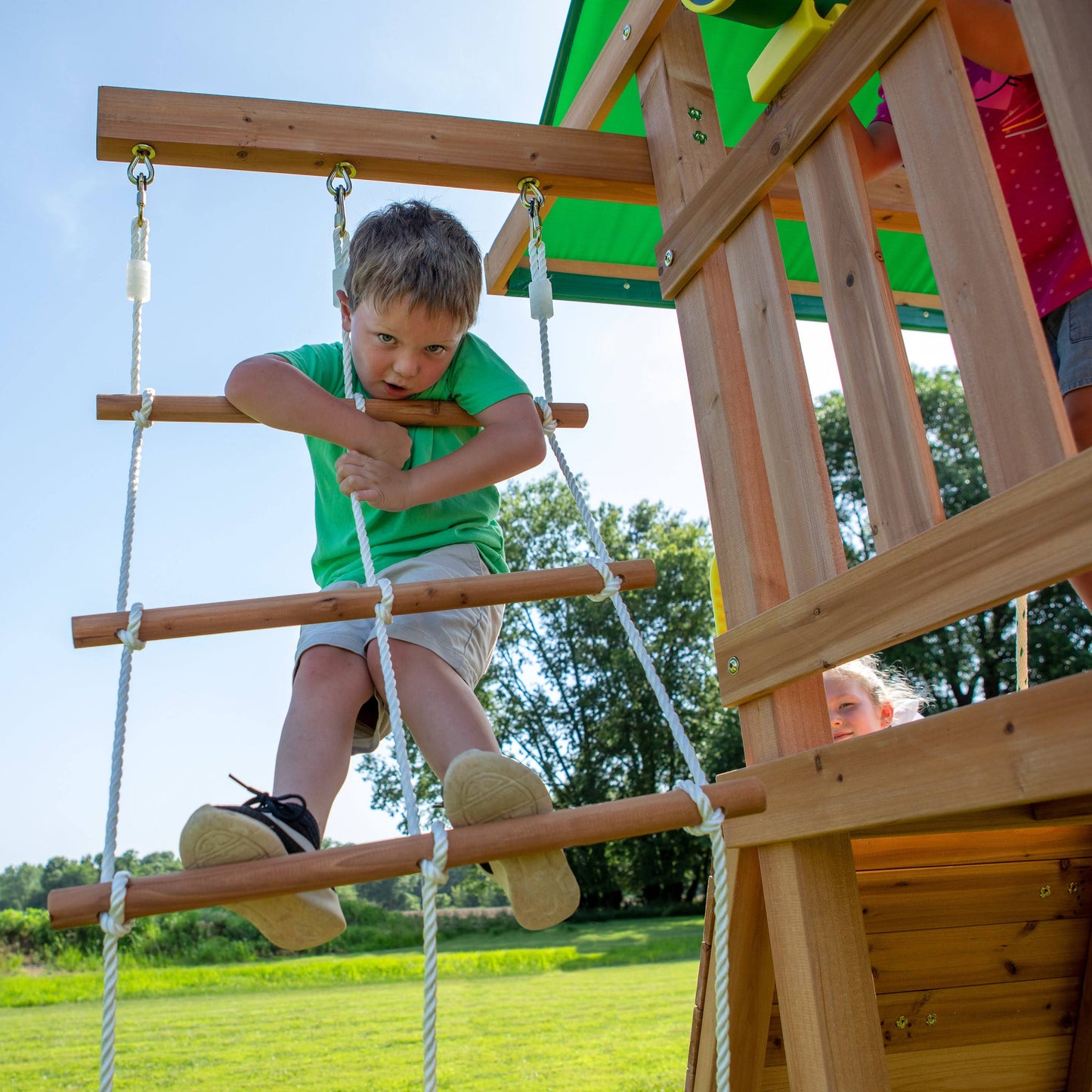 Backyard Discovery McKinley Mount Swing Set