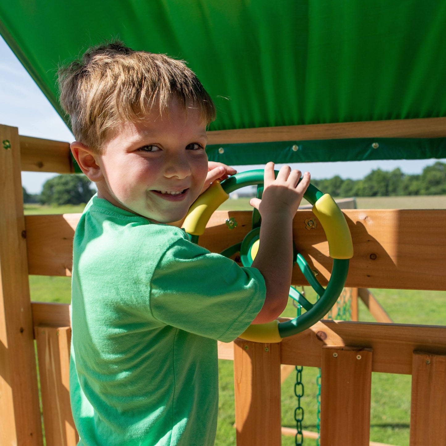 Backyard Discovery McKinley Mount Swing Set