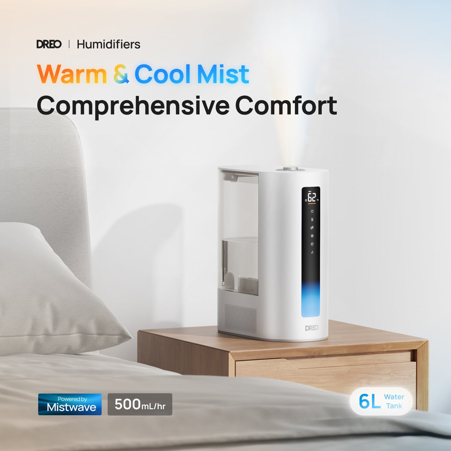 Humidifier HM713 & Smart Air Circulator Fan CF511S