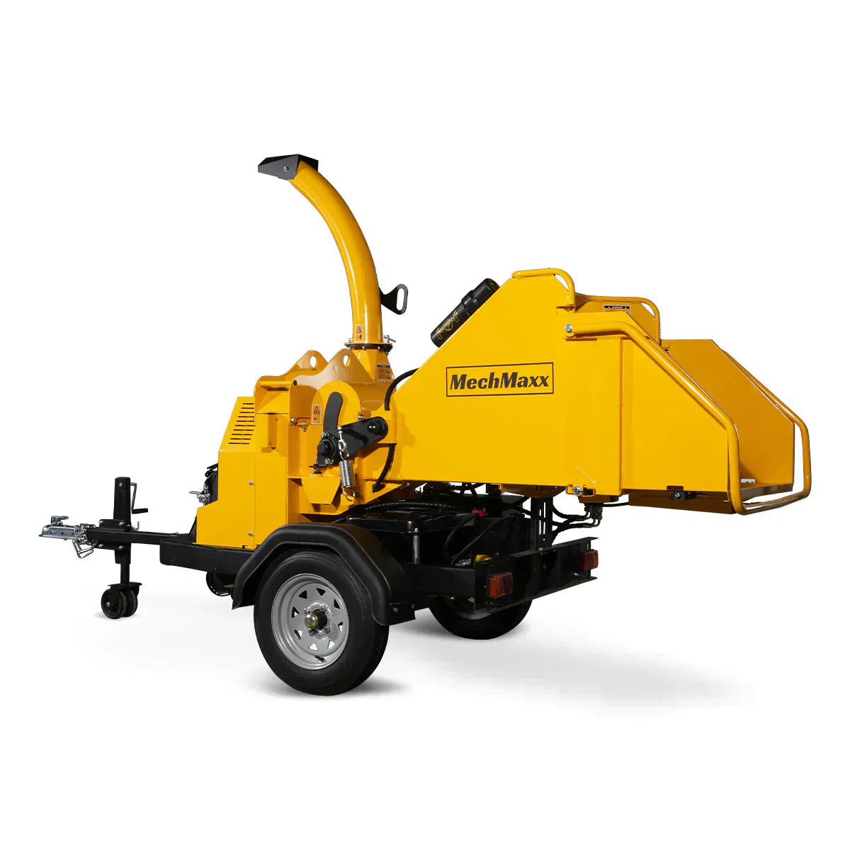 25hp 740cc Twin Cylinder Gas Engine with 6” Hydraulic Feeding Commercial-Grade Wood Chipper-Model DCH6