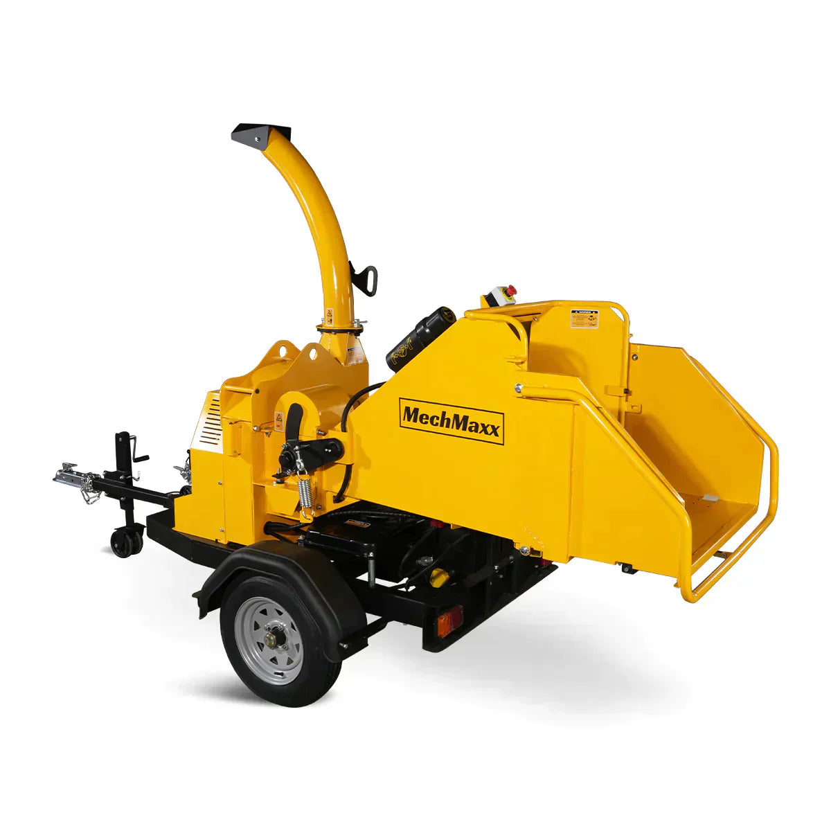 25hp 740cc Twin Cylinder Gas Engine with 6” Hydraulic Feeding Commercial-Grade Wood Chipper-Model DCH6