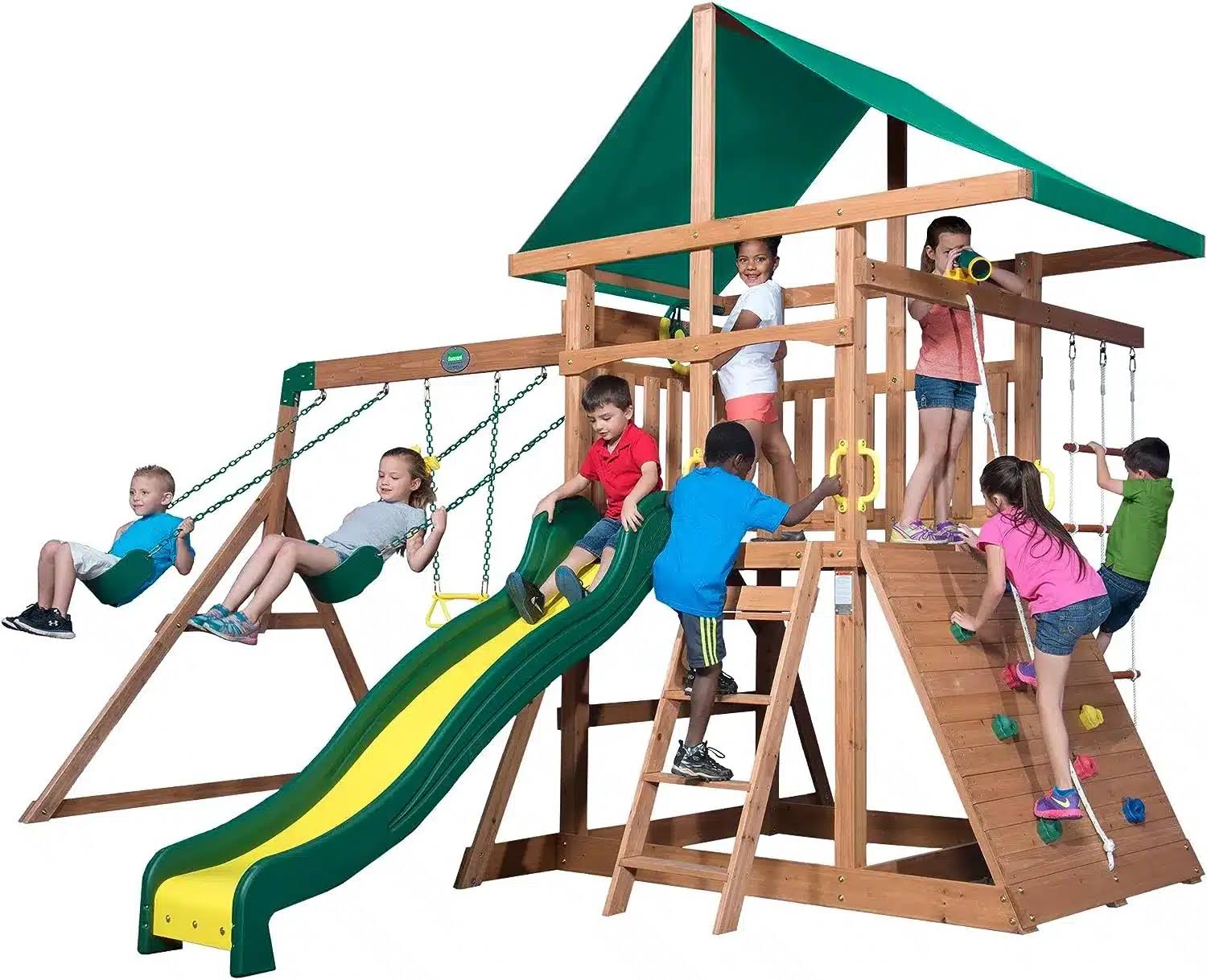 Backyard Discovery McKinley Mount Swing Set