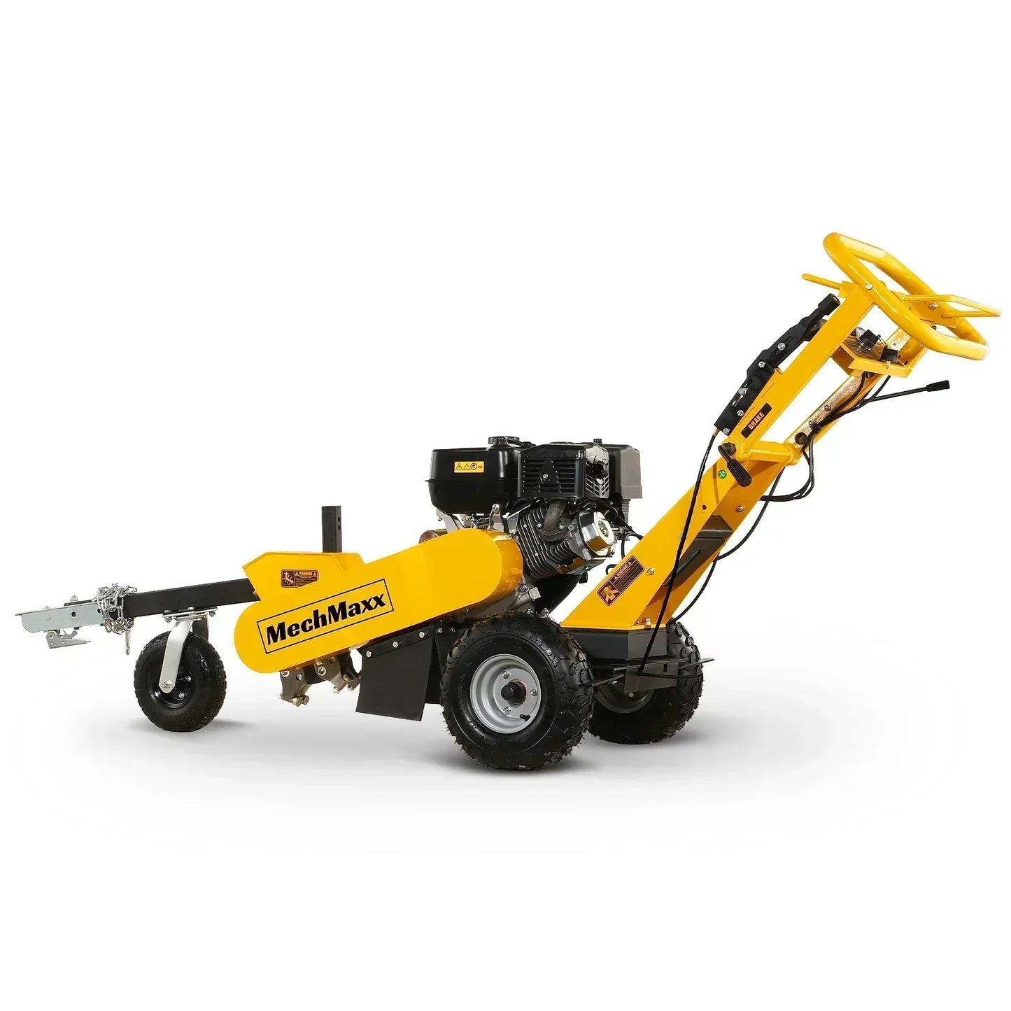 15-inch 15hp 420cc Electric Start Stump Grinder with Tow Bar