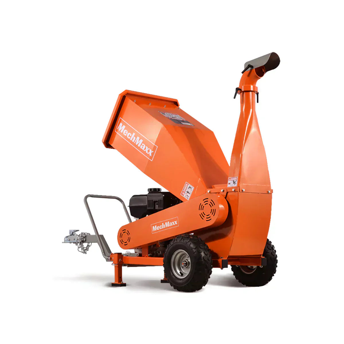 5 inch E-stat Rato 420cc  16hp Gasoline Engine Powered Drum Wood Chipper with Towbar; Model PGS1500