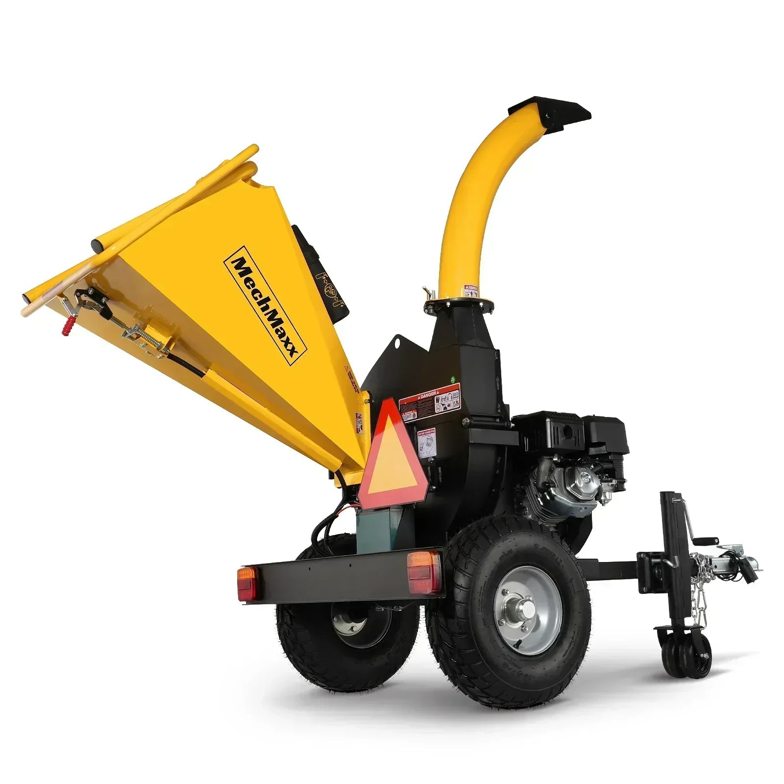 5 inch E-start Rato 420cc  15hp Gasoline Engine Powered Disc Wood Chipper with Taillight; Model P4205