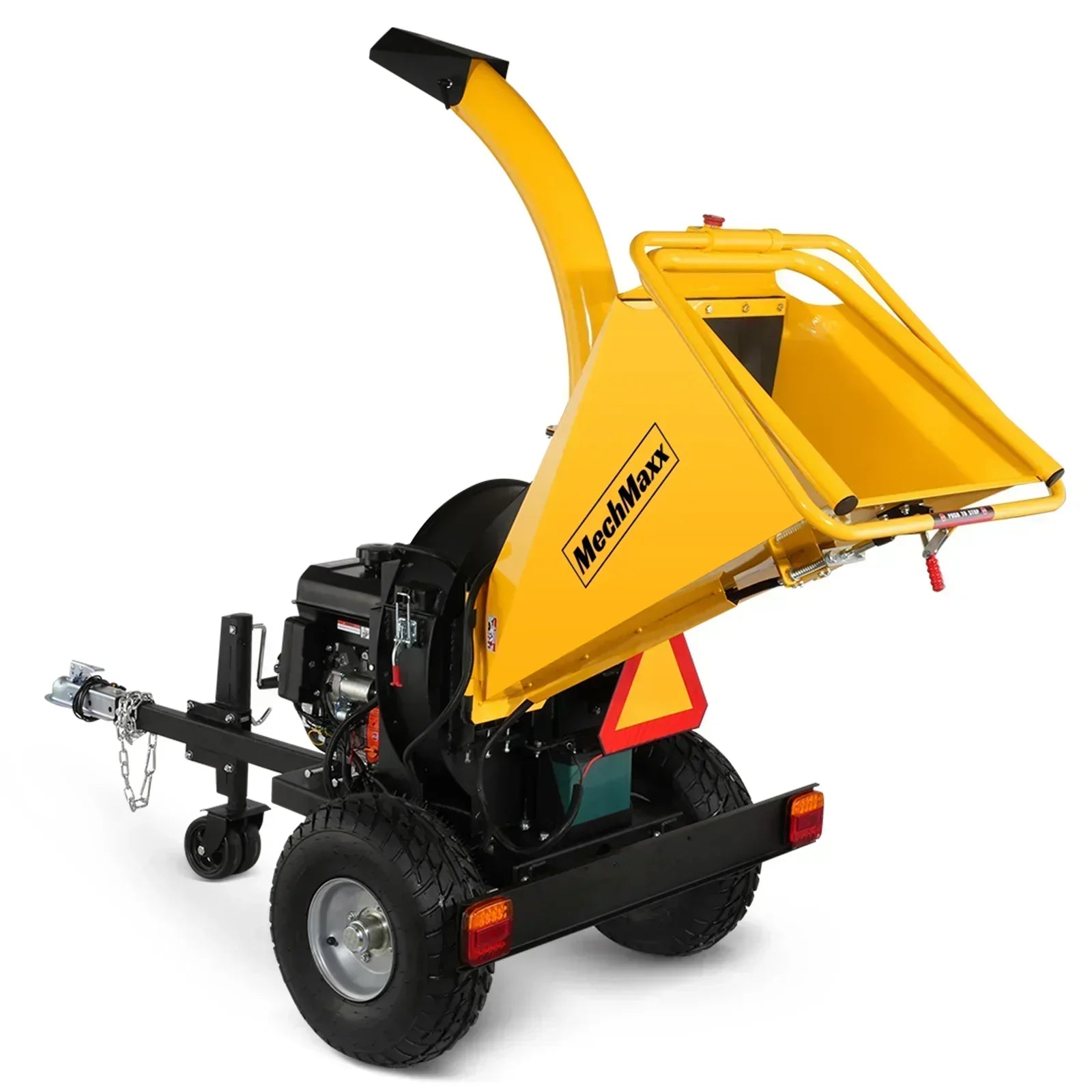 5 inch E-start Rato 420cc  15hp Gasoline Engine Powered Disc Wood Chipper with Taillight; Model P4205