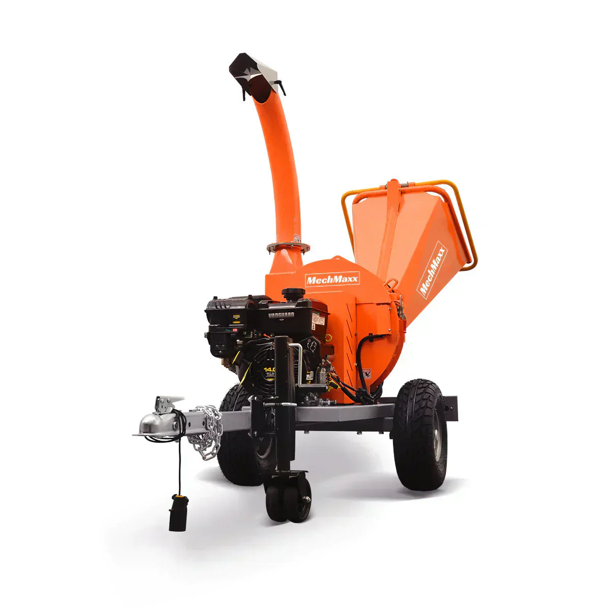 5 inch E-stat B&S VANGUARD 408cc  14hp Gasoline Engine Powered Disc Wood Chipper with Taillight; Model P4205