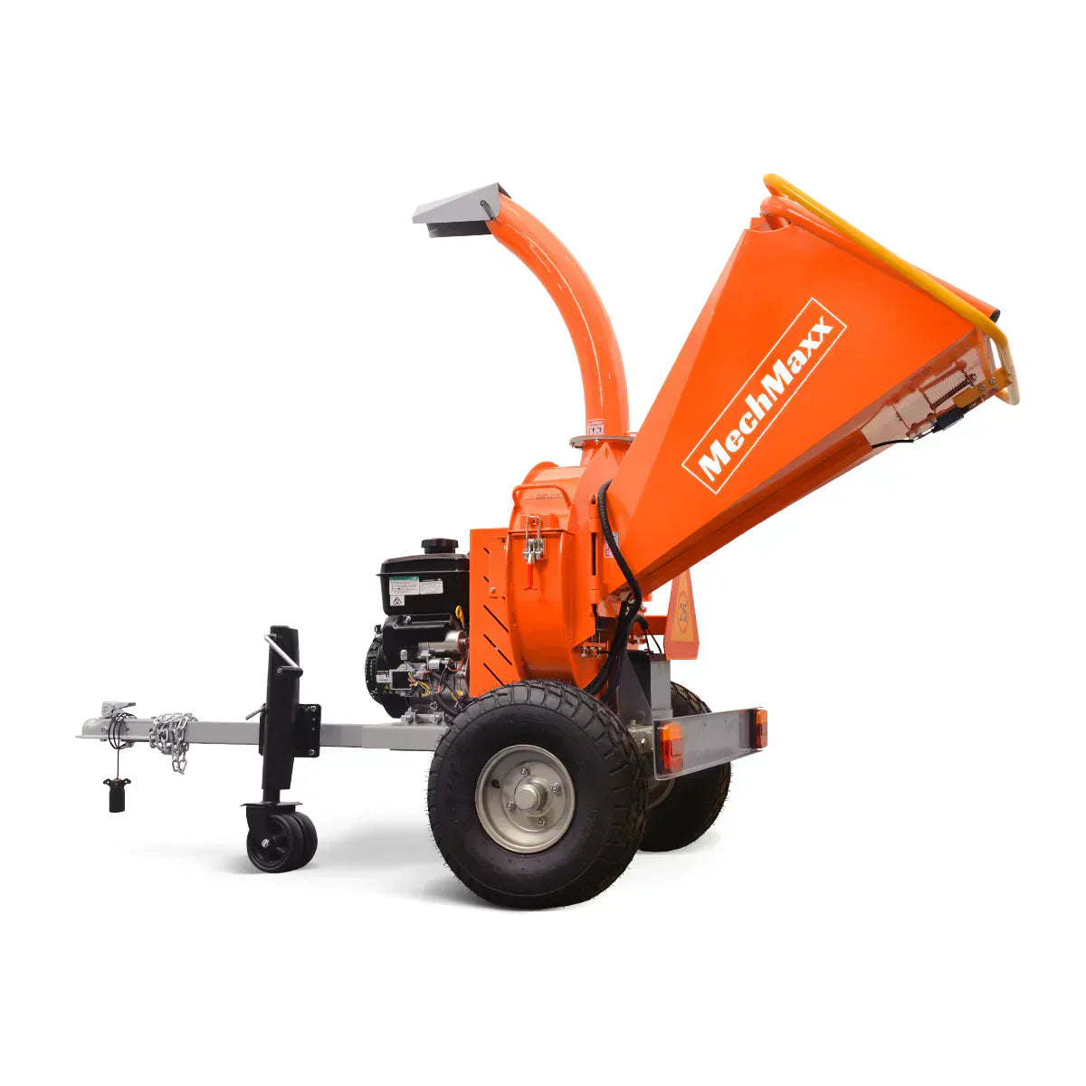 5 inch E-stat B&S VANGUARD 408cc  14hp Gasoline Engine Powered Disc Wood Chipper with Taillight; Model P4205