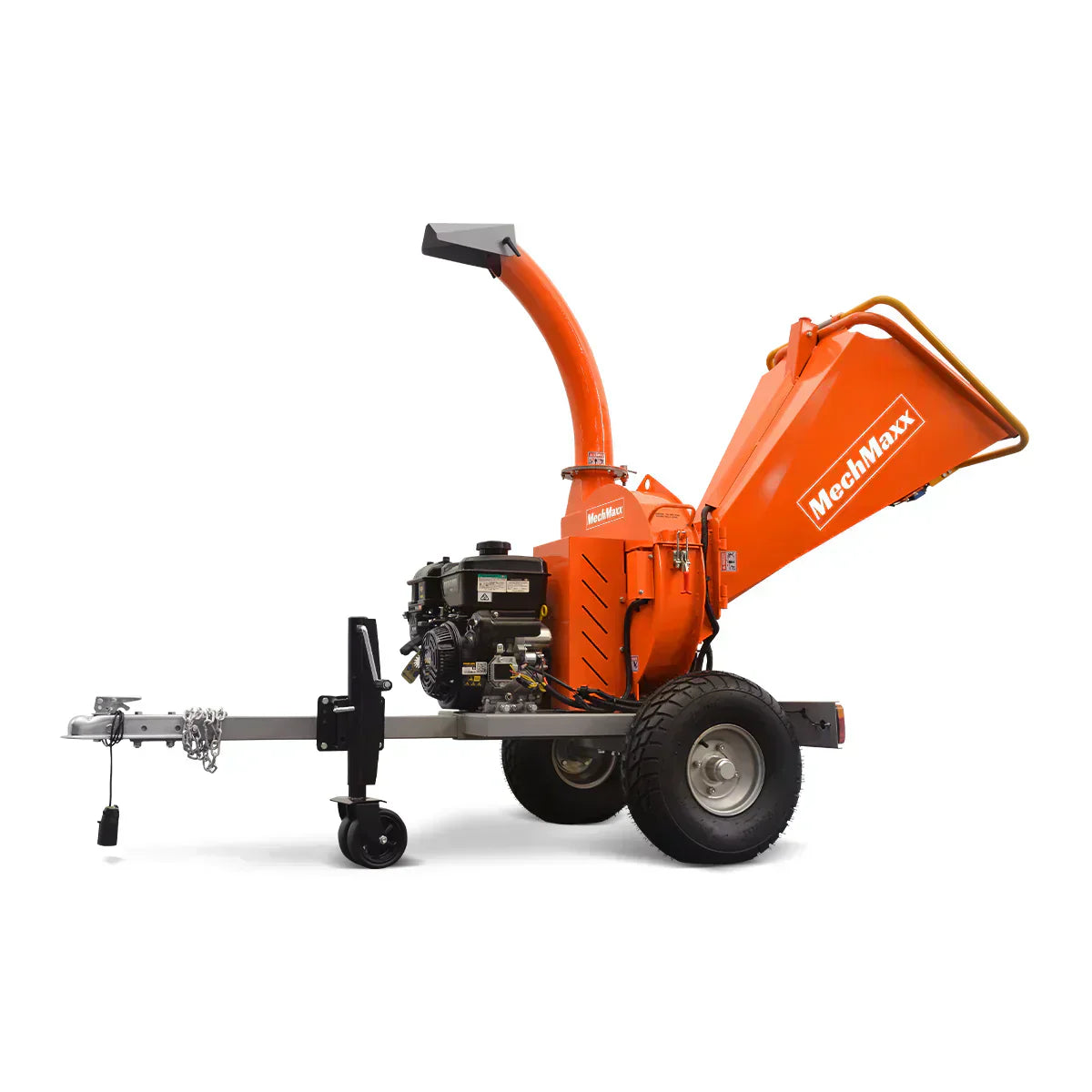 5 inch E-stat B&S VANGUARD 408cc  14hp Gasoline Engine Powered Disc Wood Chipper with Taillight; Model P4205